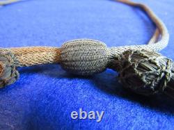 Civil War Antique Original Officers Hat Cord Military