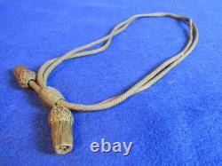 Civil War Antique Original Officers Hat Cord Military