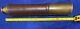 Civil War Artillerist Telescope 2 Draw With Sunshade Field Glass. 3' Expanded Lens