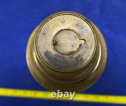 Civil War Artillerist Telescope 2 Draw With Sunshade Field Glass. 3' Expanded Lens