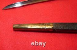 Civil War British. 577 Enfield Pattern Musket Bayonet withScabbard & Frog