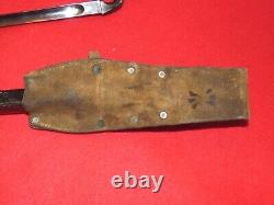 Civil War British. 577 Enfield Pattern Musket Bayonet withScabbard & Frog