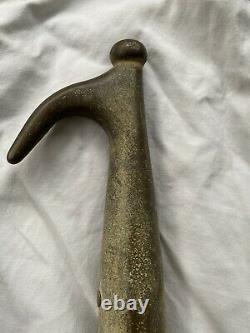 Civil War' Bronze NAUTICAL BOAT HOOK FOR GRABBING CLEAT LINES 7 LONG