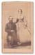 Civil War CDV Assistant Surgeon Mark John Liddell With Wife Margery Ann Madden