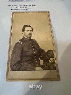 Civil War CDV Captain William T Barnitz 158th Pa Vols