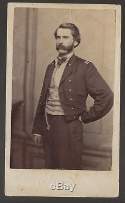 Civil War CDV Colonel John L McGee, 3rd West Virginia Cavalry
