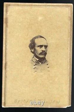 Civil War CDV Confederate General Bushrod Rust Johnson Tennessee