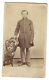 Civil War CDV George W Burns 29th Mass, 3rd Mass HA