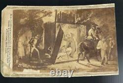 Civil War CDV Killing of John Wilkes Booth, Rare