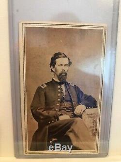 Civil War CDV Lt. Joseph Wylie, Co. I, 47th Illinois Infantry