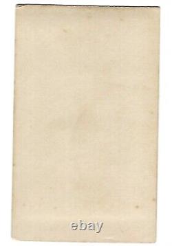 Civil War CDV, Lt Peter or Porter H Foskett 42nd Ohio Infantry