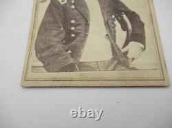 Civil War CDV Major General William T Sherman as Major General in Tennessee Rare