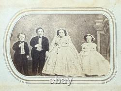 Civil War CDV Tintype Photo Album Maine Union Soldier William Sherman Tom Thumb