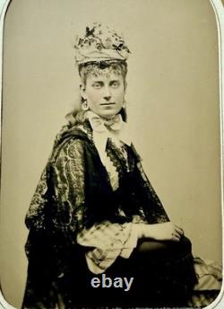 Civil War CDV Tintype Photo Album Maine Union Soldier William Sherman Tom Thumb