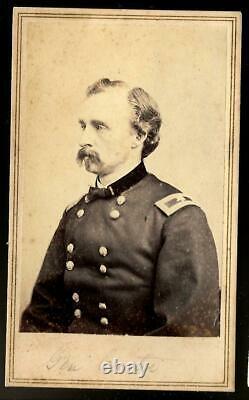 Civil War CDV Union General George A Custer