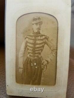 Civil War CDV of possible Zouave Confederate