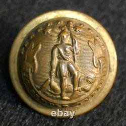 Civil War CSA Virginia Officers Uniform Button'Scovill Mfg Co Waterbury' NonDug