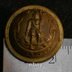 Civil War CSA Virginia Officers Uniform Button'Scovill Mfg Co Waterbury' NonDug