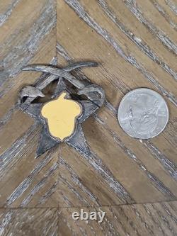 Civil War Calvary 12/20th 14th Corps Badge With Crossed Swords