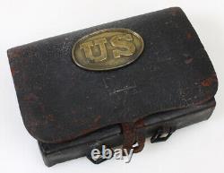 Civil War Cartridge Box Model 1855, 68 CAC