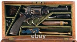 Civil War Cased Set Tool For English Revolver / Rifle. Rarely Seen Tip