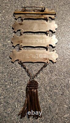 Civil War Cavalry Ladder Badge Medal Wisconson Co B US
