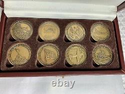 Civil War Coin Commemorative Set of 8 Coins The History Channel Club