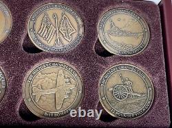 Civil War Coin Commemorative Set of 8 Coins The History Channel Club
