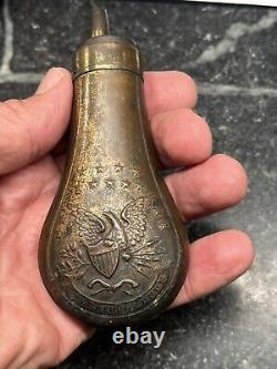 Civil War Colt Pocket Powder Flask