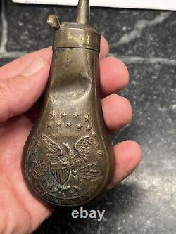 Civil War Colt Pocket Powder Flask