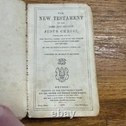 Civil War Confederate 1863 Blockade Bible Mississippi Gettysburg Blockade Rare