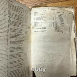 Civil War Confederate Georgia 1863 Bible Rock Island Prison POW Owned Signed