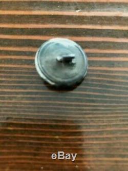 Civil War Confederate Infantry Block I dug coat button