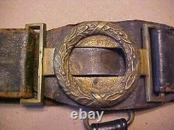 Civil War Confederate SC SWORD BELT & PLATE All Original & Genuine RARE FIND