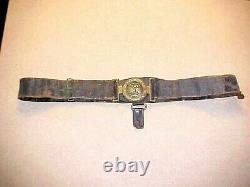 Civil War Confederate SC SWORD BELT & PLATE All Original & Genuine RARE FIND