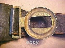 Civil War Confederate SC SWORD BELT & PLATE All Original & Genuine RARE FIND