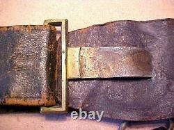 Civil War Confederate SC SWORD BELT & PLATE All Original & Genuine RARE FIND