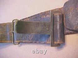 Civil War Confederate SC SWORD BELT & PLATE All Original & Genuine RARE FIND