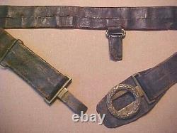 Civil War Confederate SC SWORD BELT & PLATE All Original & Genuine RARE FIND