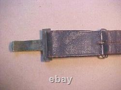 Civil War Confederate SC SWORD BELT & PLATE All Original & Genuine RARE FIND