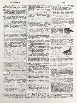 Civil War Dictionary 1863 California House Of Representatives Victorian RARE