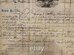 Civil War Discharge 3rd battery Wisconsin Vol, B. B. Billings, UNION ARMY