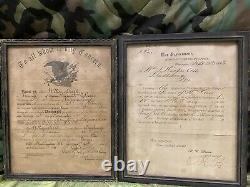 Civil War Discharge & Desertion Pardon Document, 12th Missouri Cavalry regiment