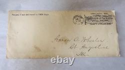 Civil War Discharge Papers With Envelope A O Wheeler Illinois Infantry