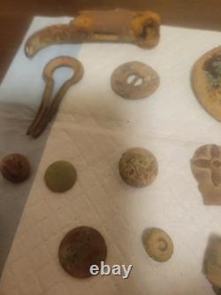 Civil War Dug Relics Original Lot