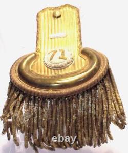 Civil War EPAULETTES 71st Infantry Company Officer's 1st Lieut