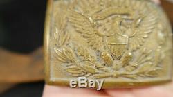 Civil War ERA Officers Belt Buckle and Belt