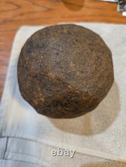 Civil War Era 12 Lb Solid Shot, Cast Iron
