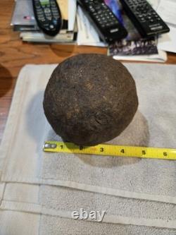 Civil War Era 12 Lb Solid Shot, Cast Iron