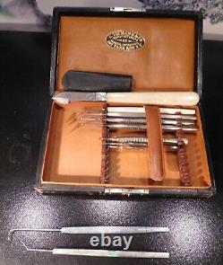 Civil War Era 1860s to 1900s Doctor / Surgeon Tiemann Surgical Instrument Lot